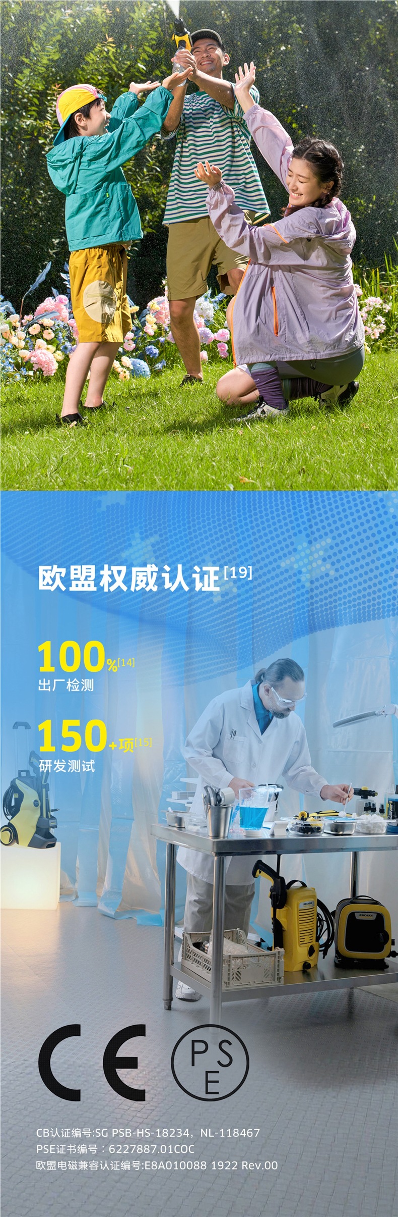 German Kach Portable Wireless Car Washing Machine 2025 New Powerful Supercharged Handheld Household Car Washing High-Pressure Water Gun