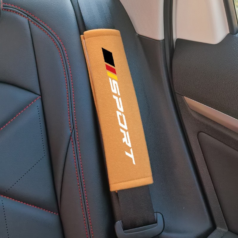 Funda Protectora de Hombro para Cinturón de Seguridad de Terciopelo, Suave, para Auto image 13