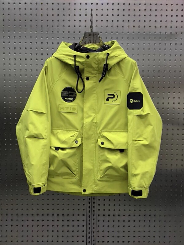 Jacket Men's Spring and Autumn New Workwear Hooded Loose Jacket Men's Korean Style Versatile Jacket Youth Men's Clothing