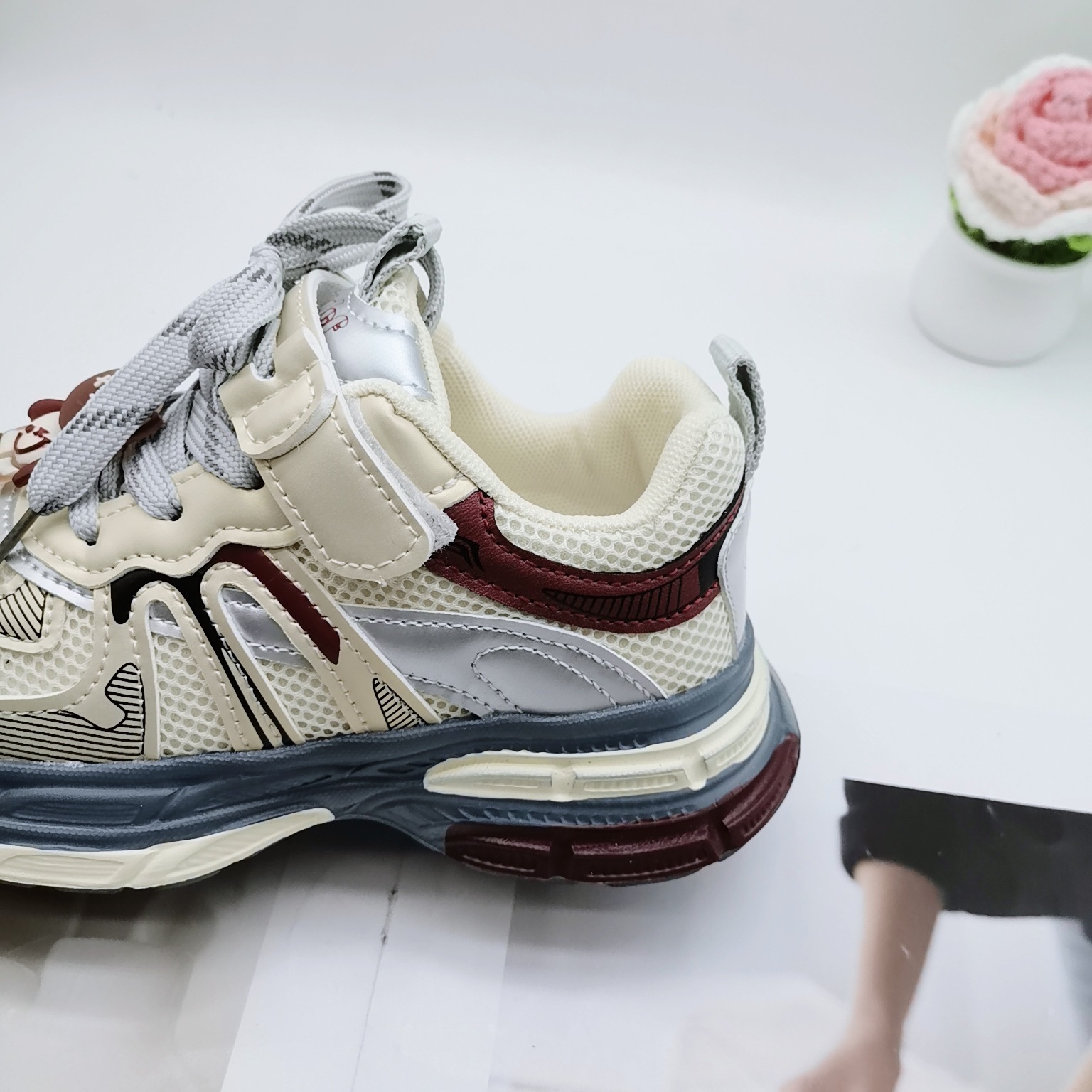 Zapatos deportivos de otoño de doble red para niños, zapatos para niños, zapatos para correr para niños pequeños y medianos, zapatos casuales para niños, cómodos