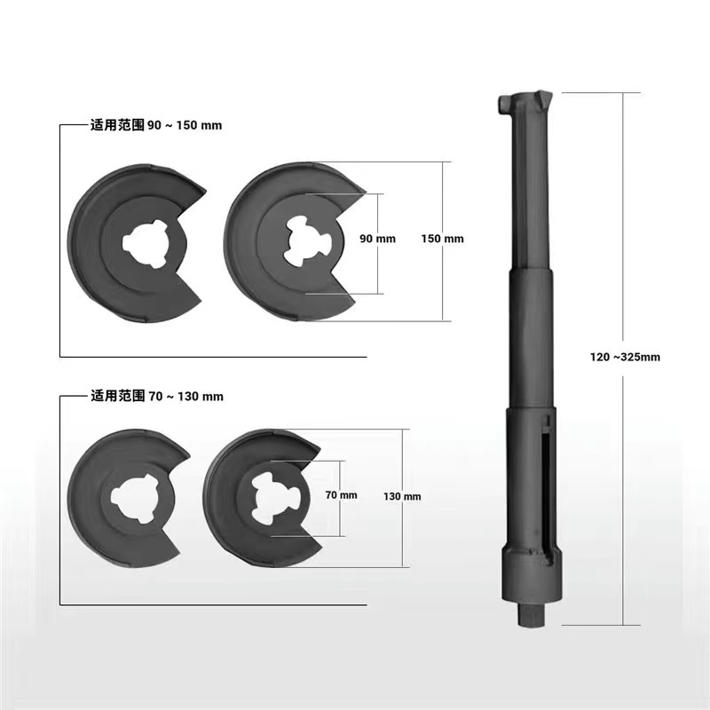 Amortiguador primavera desmontaje herramienta amortiguador resorte compresor delantero y trasero eje auto reparación auto protección herramienta