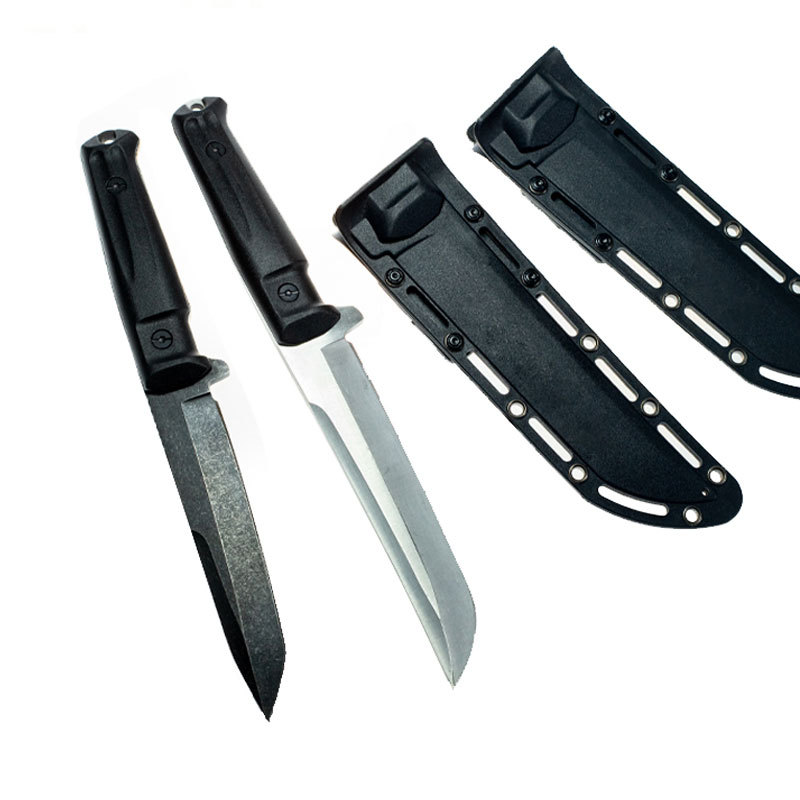 工厂批发俄罗斯凤凰户外一体钢高硬度锋利刀具野营野外求生直刀水