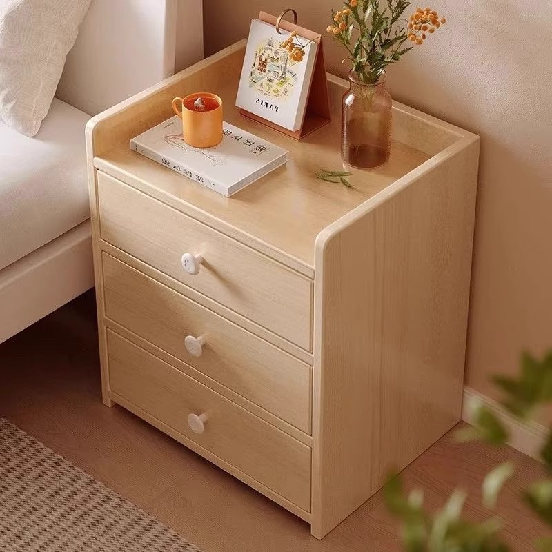 Escritorio de cabezal de cama simple moderno dormitorio alquiler de habitaciones de almacenamiento estante armario de almacenamiento 2025 nuevo