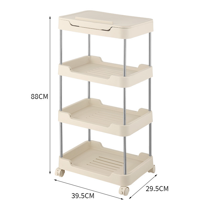 Estante de almacenamiento multifuncional para el hogar sala de estar cocina dormitorio ranura de almacenamiento en la parte superior se puede colocar estante de tabla plana gran capacidad pequeña