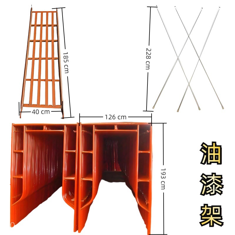 门式油漆脚手架广东满堂架组装平台装饰工程款直爬式架镀锌连接