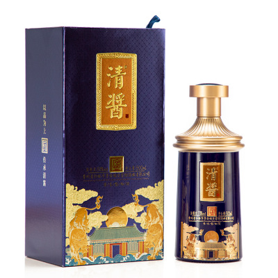 贵州茅台镇清酱系列酒【府】53度酱香型白酒支持贴牌定制批发oem|ms