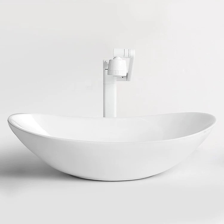 Lavabo sobre encimera lavabo lavabo de cerámica en forma de tesoro lavabo balcón lavabo al por mayor lavabo de arte lavabo individual hotel al por mayor