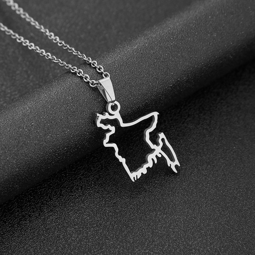 Steel necklace