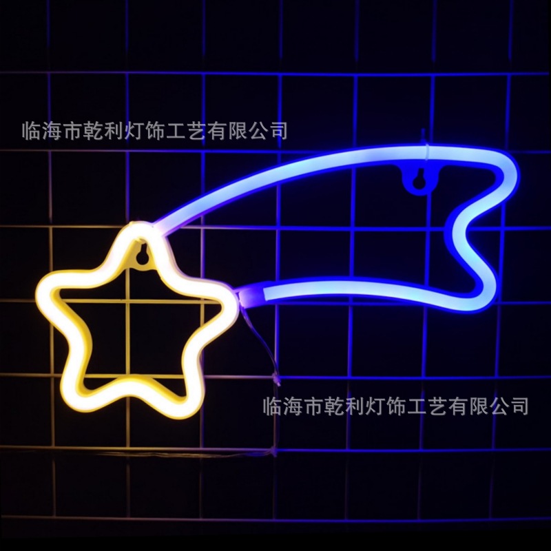 Luz LED con forma de neón, letra luminosa, luz decorativa, barra creativa, luz decorativa con estilo ins, luz nocturna para habitación