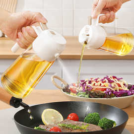 喷油壶玻璃厨房家用空气炸锅油瓶食用油喷壶喷雾瓶雾化状碰油罐壸