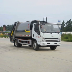 Rear-loading garbage compactor truck, powered by a national standard VI diesel engine, low fuel consumption, specialized vehicle for rural and township garbage collection
