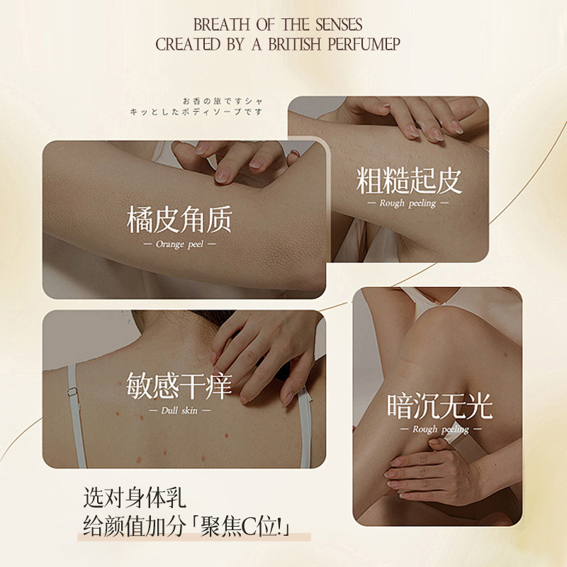 La combinación de emulsión corporal filipina mejora la piel áspera, hidratante, hidratante, equilibrio de agua y aceite, hidratante, fácil de absorber y duradero. image 3