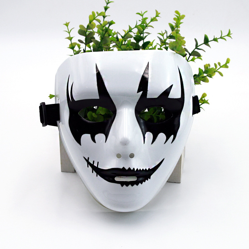 Máscara pintada de hip-hop, hombre y mujer, cara completa, hip-hop, bailarín enmascarado, baile de fantasmas, venganza, vestido de baile callejero