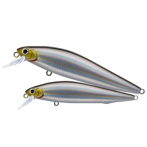Submerged rice minnow silver blade fake lure long cast slow sink silver edge fishing lure small item wholesale fishing fake lure vibration sink fish lure
