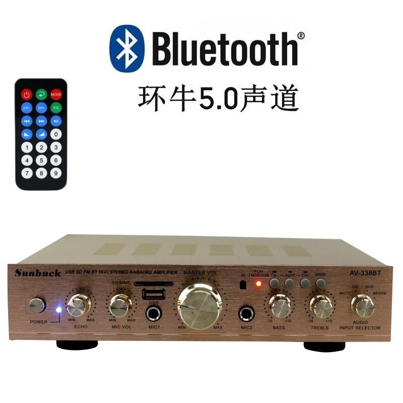 ミニ小型アンプスピーカーパワーアンプカード U ディスクラジオ DC 12 ボルト 220V Bluetooth アンプ|undefined
