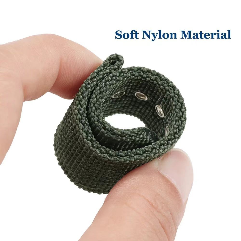 Fábrica al por mayor correa de lona de nylon deportiva al aire libre correa de reloj suave 16 18 20 22 24