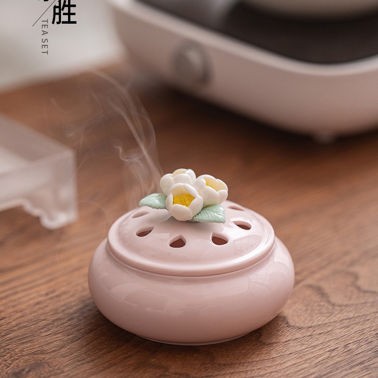 女性香薰炉家用室檀香沉香香薰炉小香薰炉艾草持久留香盘香