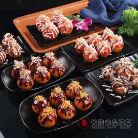 章鱼小子模型小吃章鱼烧模具图片菜食品食物模型可
