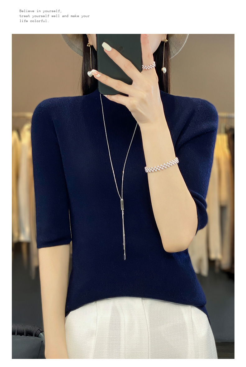 E0297 1390K ÁO LÓT NỮ QINTDCA ÁO LEN DÁNG ÔM BODY GỢI CẢM SEXY MÙA XUÂN THU ĐÔNG THỜI TRANG NỮ G04 SẢN PHẨM MỚI