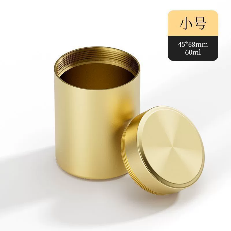 Metal handheld tea for traveling, small box