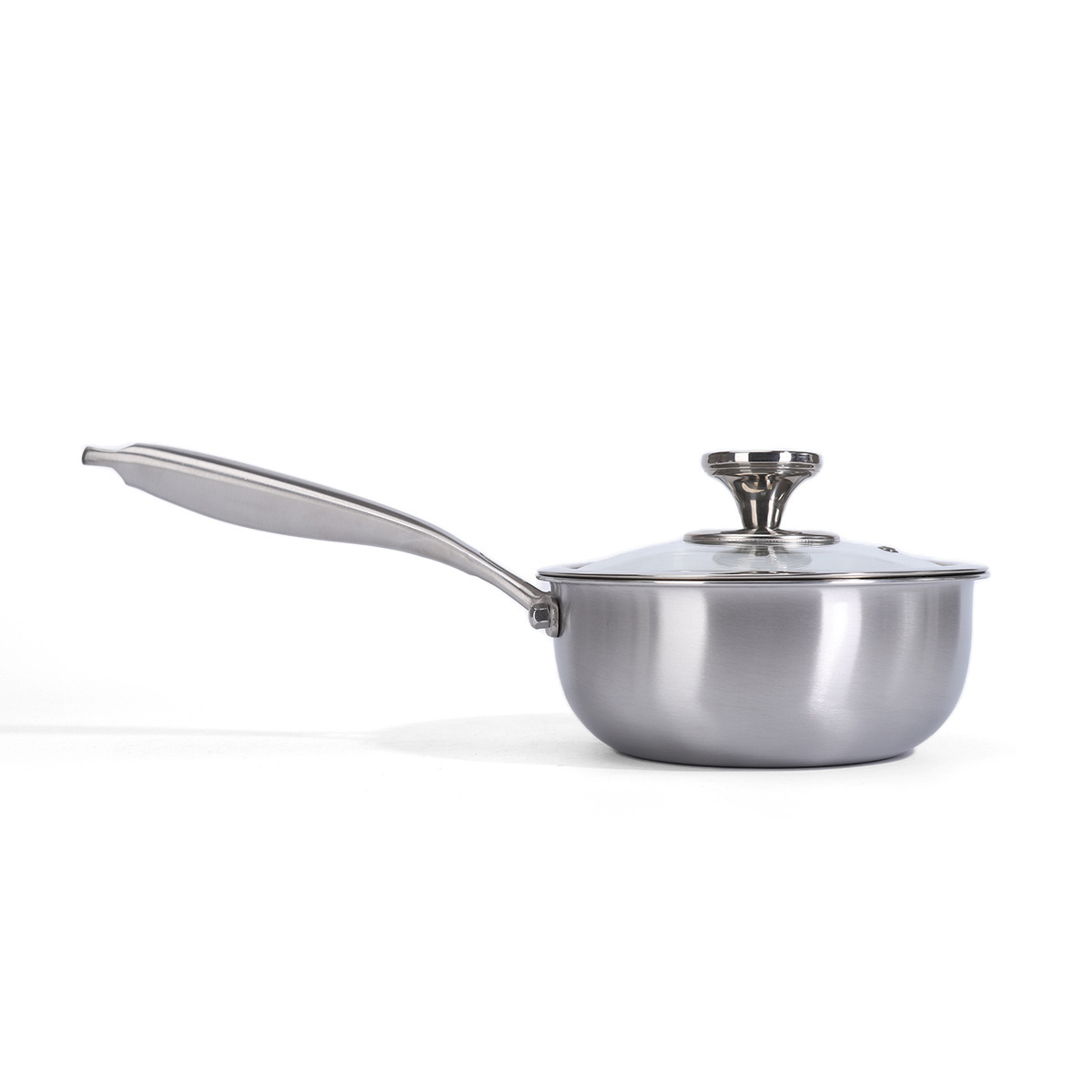 Tacho de leite em aço inox antiaderente para comida de bebé_voghion.com