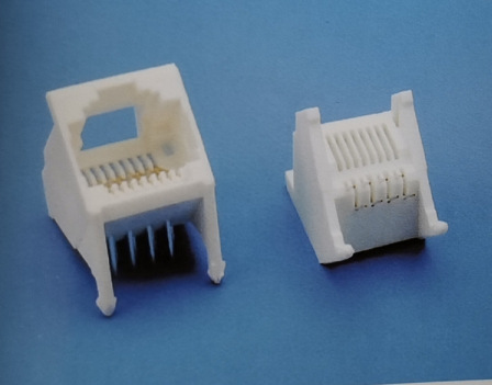 普通RJ45 45度 连接器交换机多接口稳定高端高端交换高速高速传输