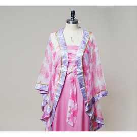 新款经典怀旧连衣裙演出服中式唐装古典裙子古装戏服舞台演出汉服