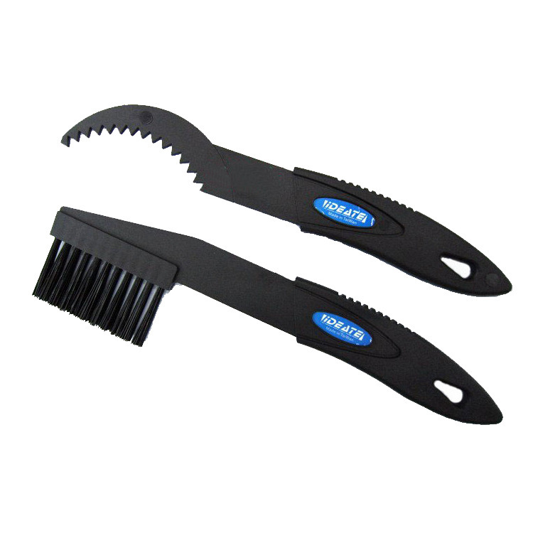 Cepillo de bicicleta herramienta de limpieza del volante placa dental cepillo Cadena de limpieza volante conjunto cepillo