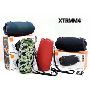Cross-border foreign trade big war drum 4 generation wireless Bluetooth speaker portable audio XTREE4 outdoor high-power subwoofer