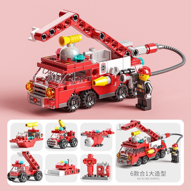 Acorazado marítimo transfronterizo compatible con bloques de construcción de Lego Crucero del Mar Rojo montado militar niños juguetes en bolsas al por mayor