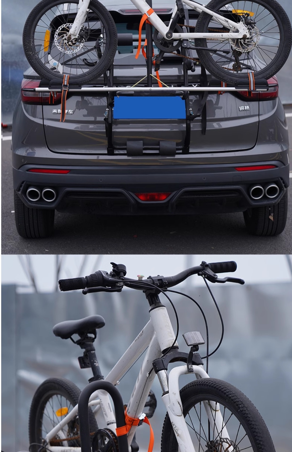 Taiwan car bicycle rack rear hanging rack trunk suspension SUV hatchback sedan wholesale