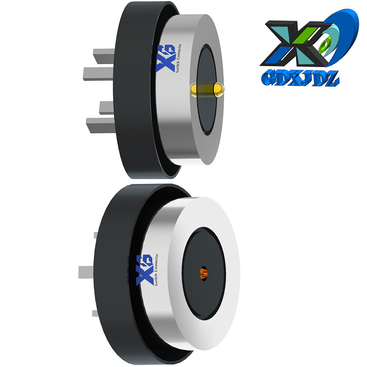 High current magnetic male female connector 3A battery magnetic male female connector adapter factory sales battery magnetic DC socket