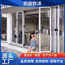 45轻型折叠门60折叠门75重型折叠门68隔热防夹手防台风折叠门