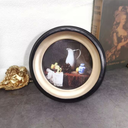 European retro light luxury decorative painting living room entrance dining room bedroom mural American literary hanging painting sofa background wall