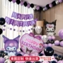 快乐布置小女孩宿舍气球