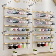 服装店内衣展示架调节挂钩店铺货架陈列架正挂文胸上墙展示架架子
