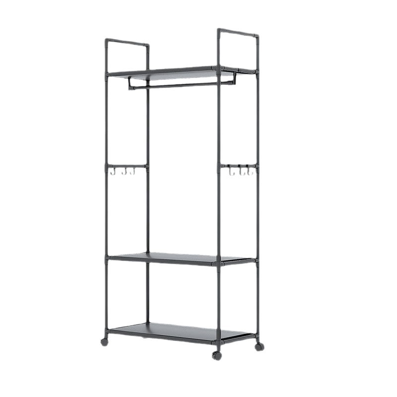 Percha de ropa simple percha multifuncional percha de ropa móvil