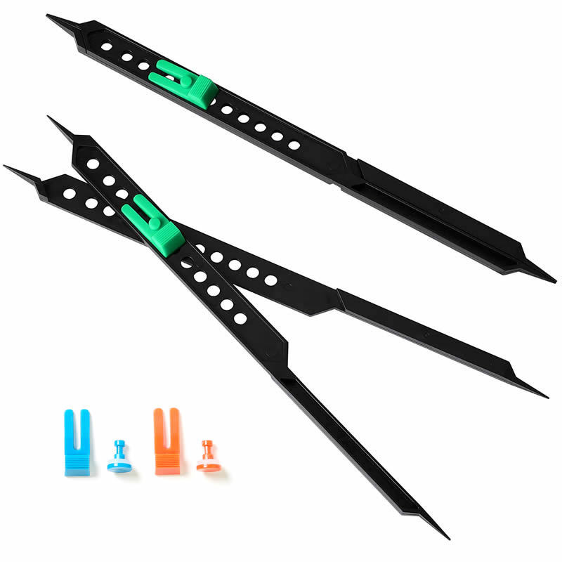 Estudiantes de la escuela primaria y secundaria creativa herramienta de dibujo boceto artista escala de dibujo multifuncional ajustable