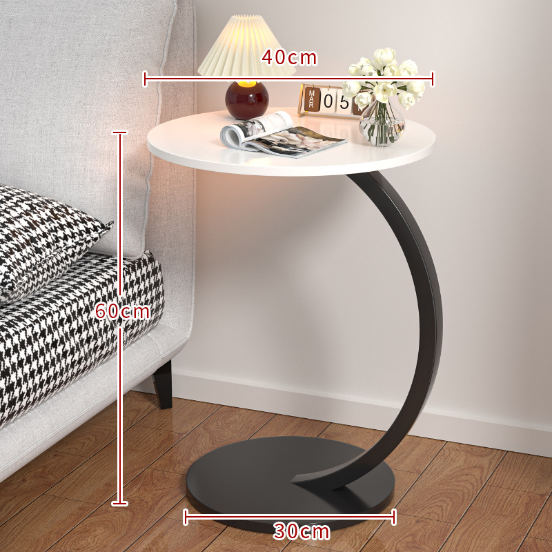 블랙 프레임 [웜 화이트] 라운드 스타일