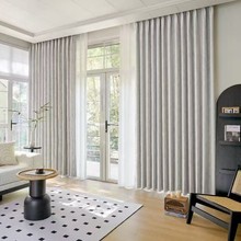 2025春季新品窗帘朝花夕拾家装高级感舒心温馨静音小窗遮光飘窗