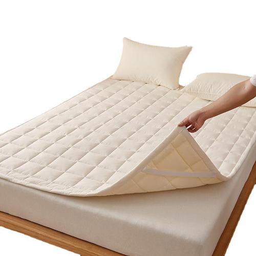 A-class baby and maternity grade pure cotton dyed-woven washed cotton all-cotton Xinjiang cotton mattress and bed pad, four-season anti-slip bed protector pad