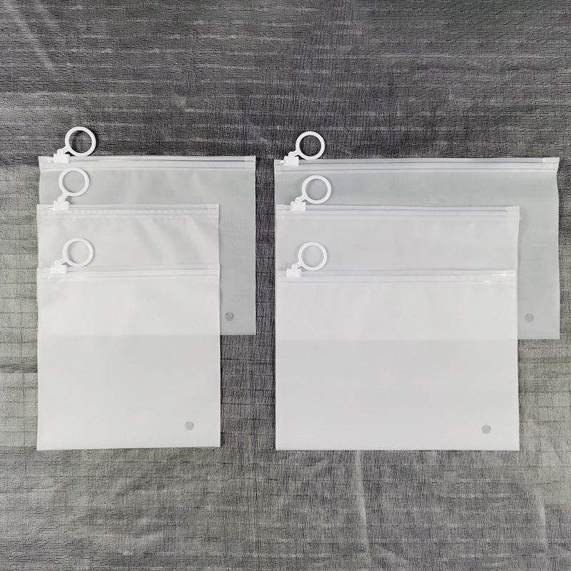 Venta directa de fábrica Eva bolsa de anillo esmerilado ropa interior pequeña ropa interior bolsa con cremallera bolsa de muestra cosmética bolsa de embalaje al por mayor