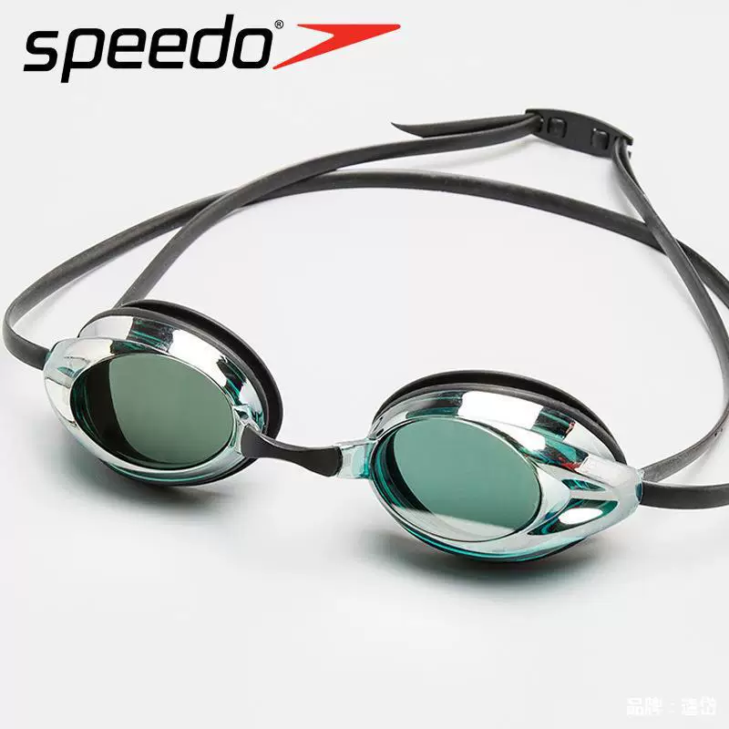 Speedo, универсальные детские водонепроницаемые профессиональные плавательные очки для тренировок для взрослых с противотуманной обработкой