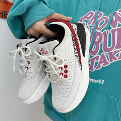 氣墊籃球運動鞋ins潮百搭高顏值小眾情侶休閒春秋款跑步鞋子男女