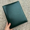 [Luxury model * dark green] 9-hole B5 clip + universal entry and exit + 5 sheets of paging included