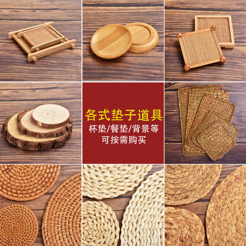 Props for Photo Shoots, Accessories, Placemats, Still Life Coasters, Bamboo Mats, Food Mats, Tea Leaves, Vintage Photography, Chinese Style