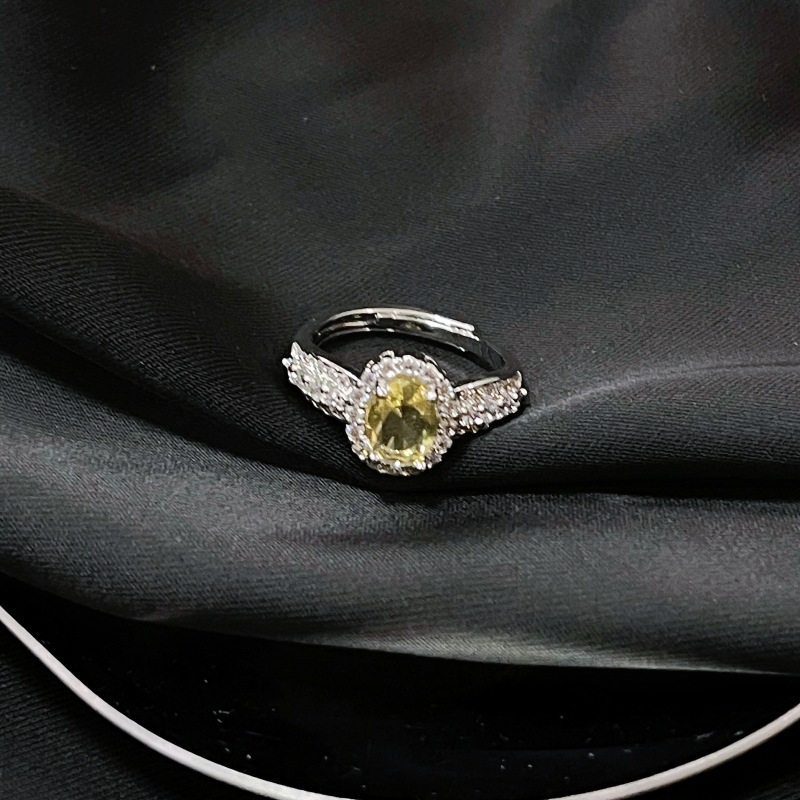 7g Weight Zircon Inlay Material Rings Classification Adjustable Ring Size 1 Piece Quantity Daily Occasion Copper Material Geometric Pattern All Seasons Season Women's Gender Inlay Design IG Style, Shiny Style Wholesale Jewelry IG Style Shiny Geometric Copper Zircon Inlay Rings 13