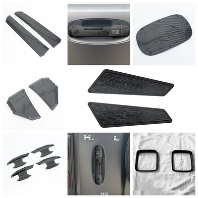 Haval H9 Exterior Modification Sliding: Şüşə kənarı xromları/moldingləri