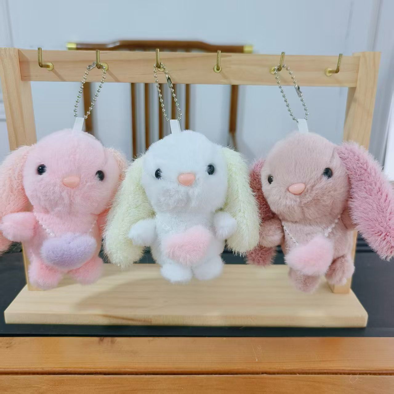 Cuatro pulgadas muñeca de peluche pequeño colgante muñeca llavero muñeca mochila colgante juguete de peluche regalo