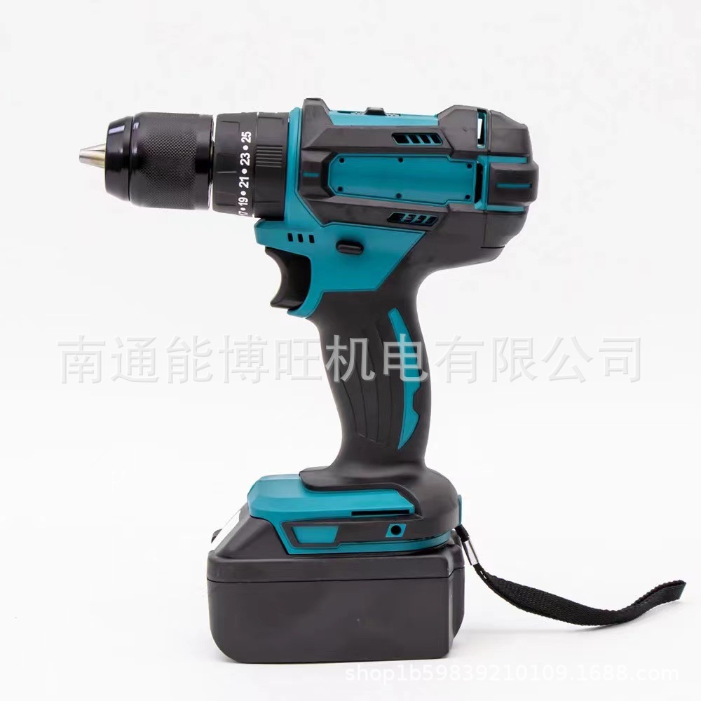 Comercio exterior 13mm de alta potencia eléctrica taladro destornillador impacto taladro eléctrico de litio Mutian universal linterna pistola taladro multifuncional